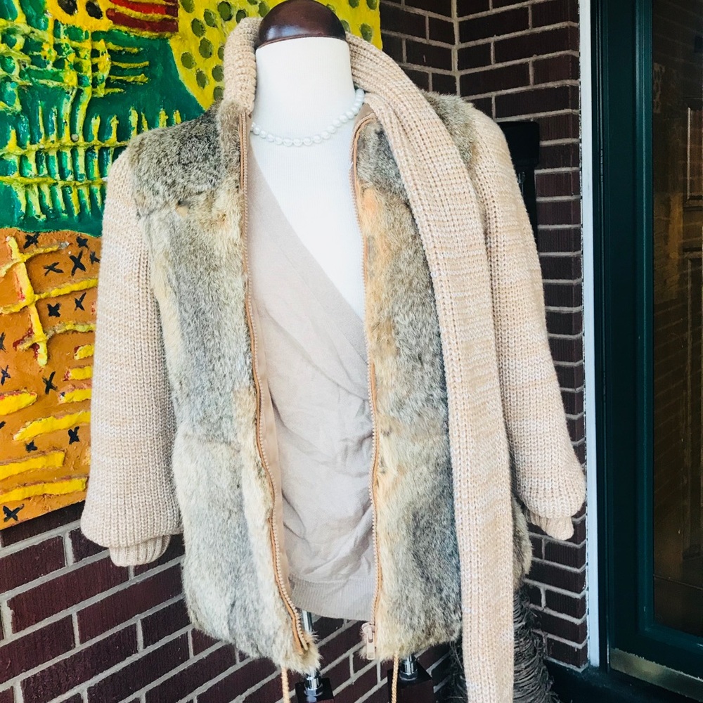 Rabbit Fur Jacket - Picture 7 of 8
